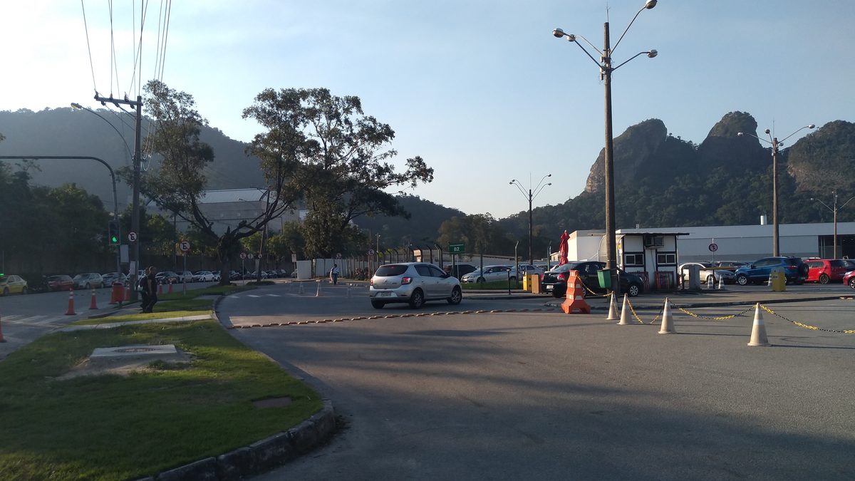 Entrada dos Estúdios Globo, o antigo Projac, complexo de produção da TV Globo no Rio de Janeiro