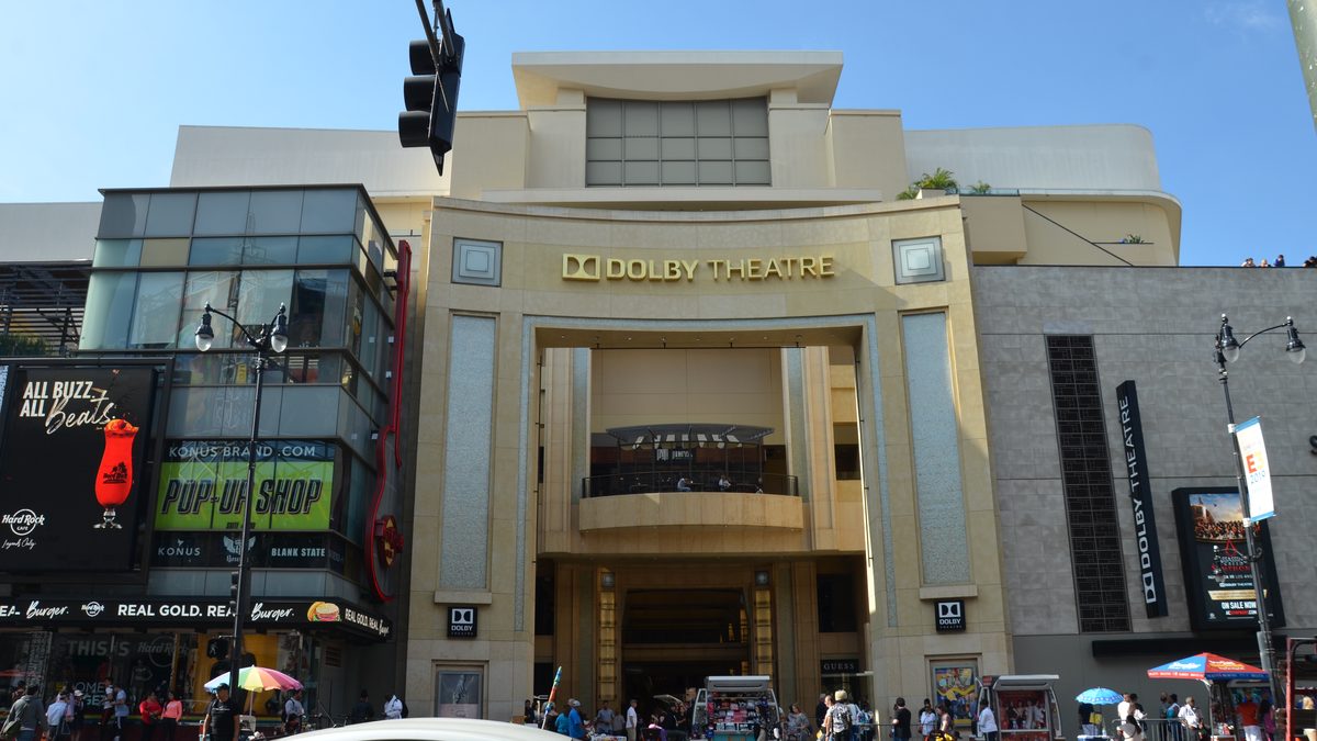Fachada do Dolby Theatre, em Los Angeles, onde acontece a cerimônia do Oscar